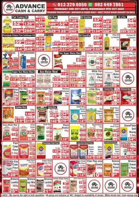 Advance Cash n Carry catalogue (valid until 8-10)