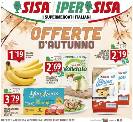 Volantino Sisa (valido fino al 13-10)