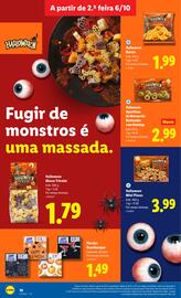 Folheto Lidl | Especial Halloween Página 18