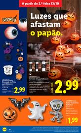 Folheto Lidl | Especial Halloween Página 24