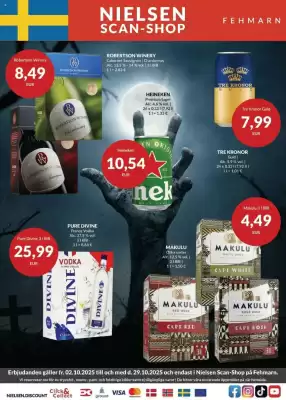 Nielsen's Discount tilbudsavis (gælder indtil 29-10)