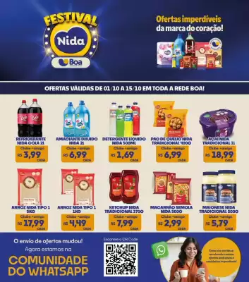 Tabloide Boa Supermercados (válido até 15-10)