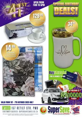 Super Save catalogue (valid until 7-10)