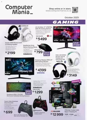 Computer Mania catalogue (valid until 31-10)