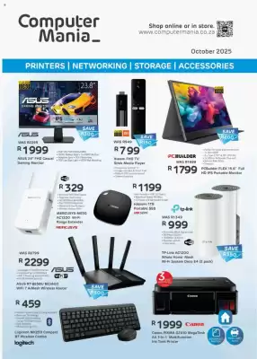 Computer Mania catalogue (valid until 31-10)