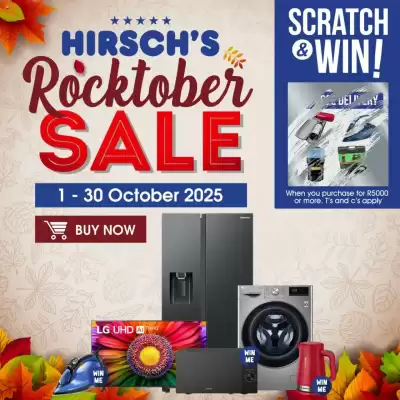 Hirsch's catalogue (valid until 30-10)