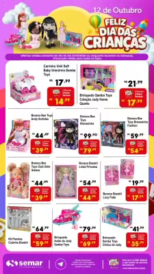 Folheto Semar Supermercado (válido até 31-10)