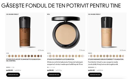 Catalog MAC Cosmetics Pagină 1