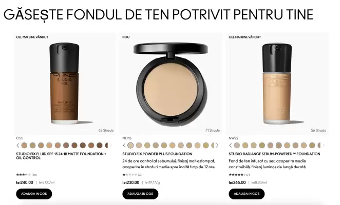 Catalog MAC Cosmetics (valid până la 23-10)