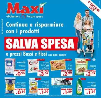 Volantino Maxi Supermercati (valido fino al 11-12)