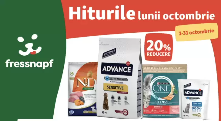 Catalog Fressnapf (valid până la 31-10)