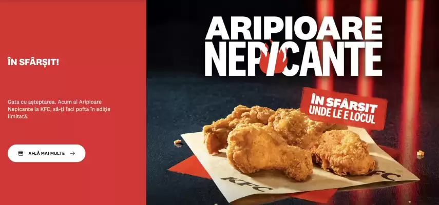 Catalog KFC (valid până la 16-10)