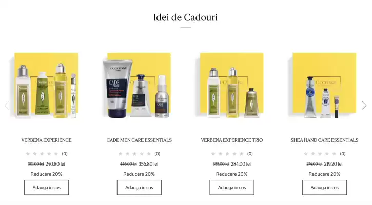 Magazine L'OCCITANE (valid până la 16-10)