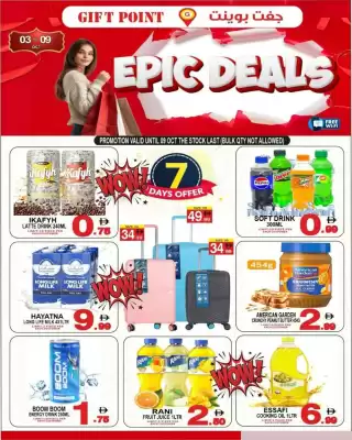 Gift Point catalogue (valid until 9-10)