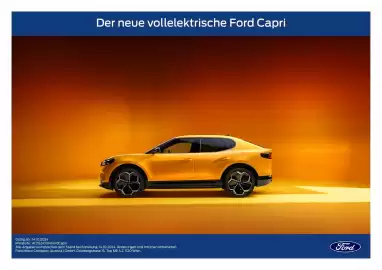 Ford Flugblatt | Capri Seite 1