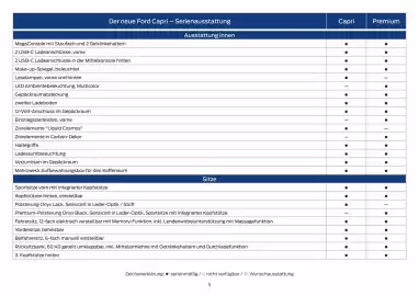 Ford Flugblatt | Capri Seite 5