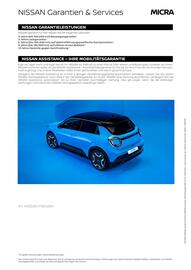 Nissan Flugblatt | Micra Seite 8
