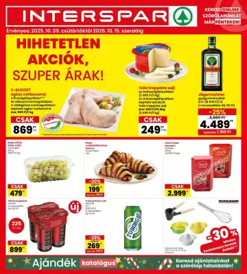 Interspar akciós újság