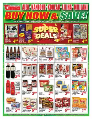 Times Supermarkets weekly ad (valid until 28-10)