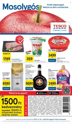 Tesco akciós újság (érvényes eddig: 15-10)