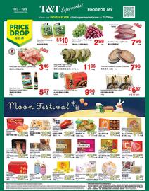 T&T Supermarket flyer week 40 Page 1