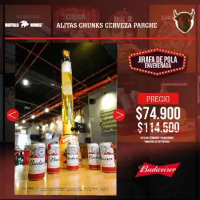 Catálogo Buffalo Wings (válido hasta 31-10)
