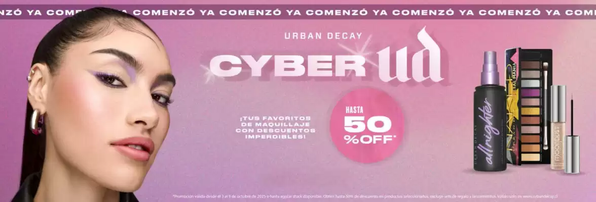 Catálogo Urban Decay (válido hasta 18-10)