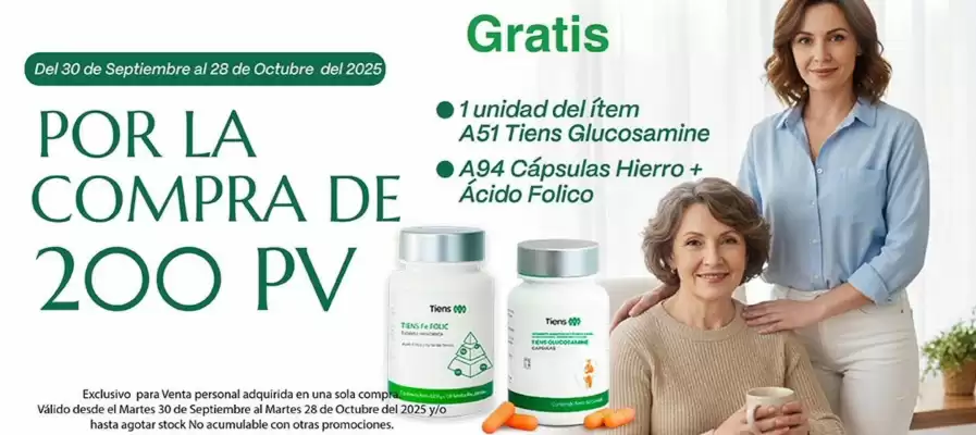 Catálogo Tiens (válido hasta 28-10)