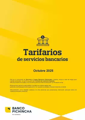 Catálogo Banco del Pichincha (válido hasta 31-10)
