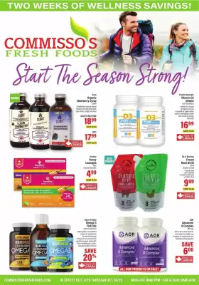 Commisso's Fresh Foods flyer (valid until 16-10)