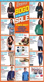 Boscov's weekly ad week 40 Page 1