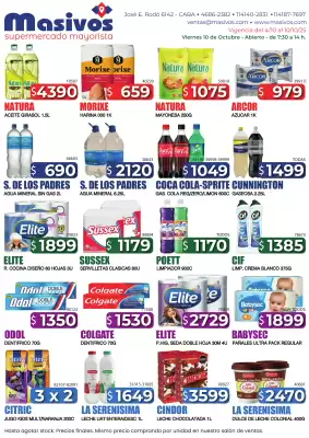 Catálogo Masivos (válido hasta 10-10)