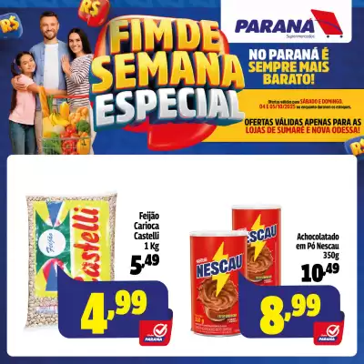 Folheto Supermercado Paraná (válido até 5-10)