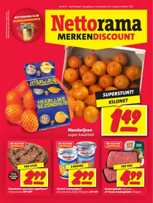 Nettorama folder (geldig t/m 12-10)