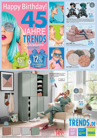 Trends Möbel Prospekt woche 40 Seite 1