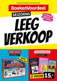 Boekenvoordeel folder Pagina 1