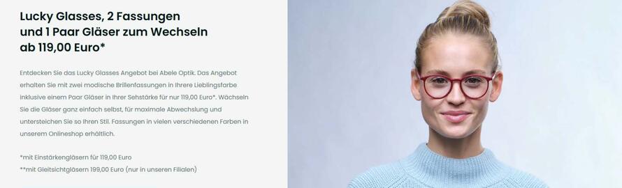 Abele Optik Prospekt Seite 1