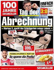 Segmüller Prospekt Seite 1