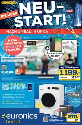 Euronics Berlet Prospekt (gültig bis 10-10)