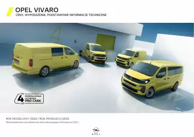Opel gazetka | Vivaro Strona 1