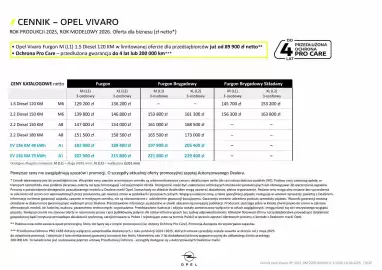 Opel gazetka | Vivaro Strona 5
