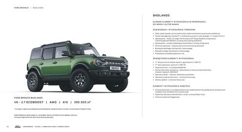 Ford gazetka | Bronco Strona 10