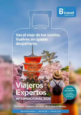 Catálogo B The travel Brand (válido hasta el 31-12)