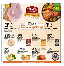 Freson Bros flyer Page 1