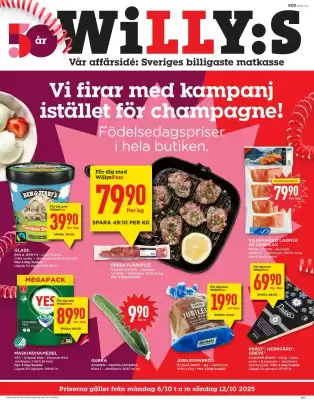 Willys reklamblad (giltig till och med 12-10)