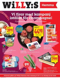 Willys Hemma reklamblad vecka 41 Sida 1