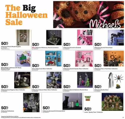 Michaels weekly ad (valid until 11-10)