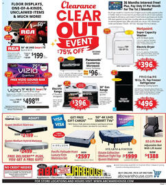 ABC Warehouse weekly ad week 41 Page 1