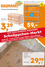 Globus Baumarkt Prospekt Seite 1