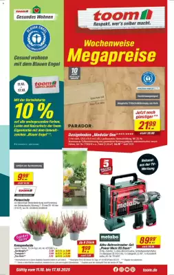 Toom Baumarkt Prospekt (gültig bis 17-10)